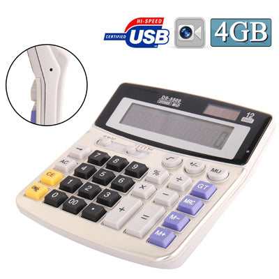 Calculator Style 1.3 Mega Pixels High Definition Camera, Built-in 4GB Memory