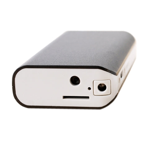 2400mah Mobile Power Camera HD 1080P Power Bank Mini DVR, Recording Resolution: 1920 x 1080 Pixels, Support TF Card(Black)