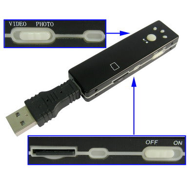 Chewing Gum Hidden DVR Pinhole Camera Camcorder (Button style Camera)(Black)