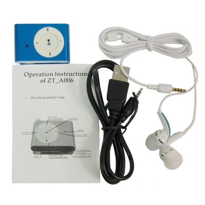 5 in 1 (MP3 Player, digital video, Camera, Voice record, U disk), Video: 640*480 AVI format(Blue)