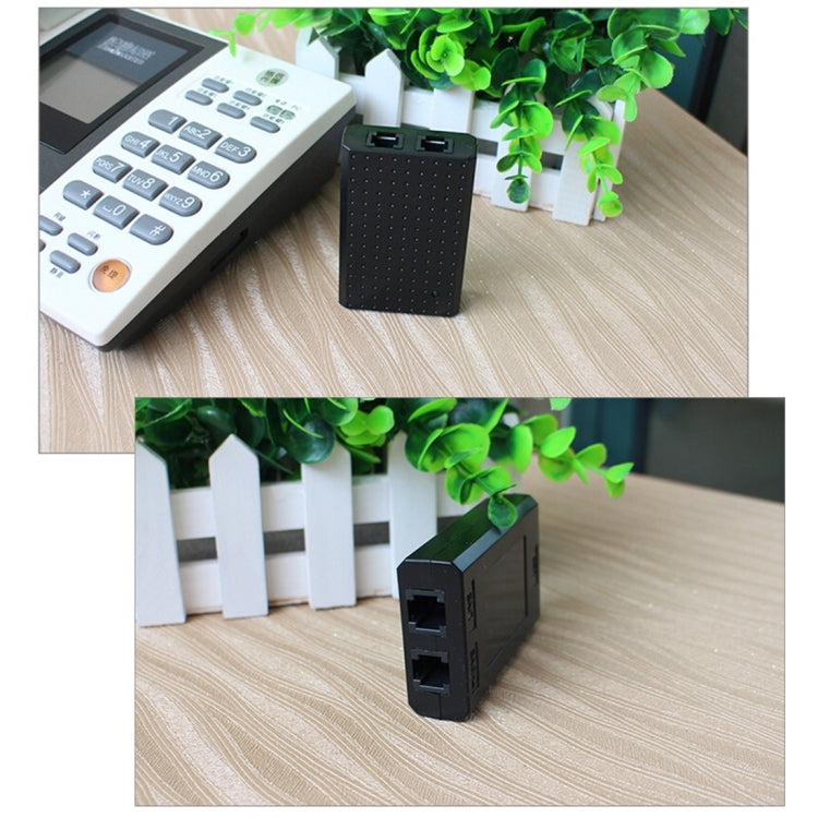 Mini PC USB VoIP Telephone Call Recorder Vonage Cable Digital Phone Voice Activated(Black)