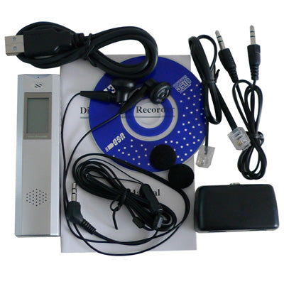 Telephone , External Microphone and other Digital Voice Recorder, Built-in 2GB Memory