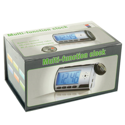US Plug Mini DV Clock Security 1280*960 DV Camera Motion Detector, Support TF Card, up to 32GB(Black)