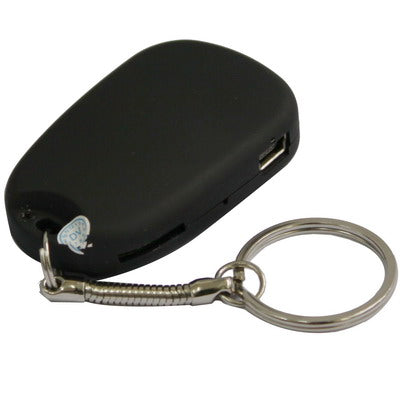 Car Keys Micro camera, 2 in 1(Video recording and Photographs), Support TF Card, Image format: 720*480(Black)