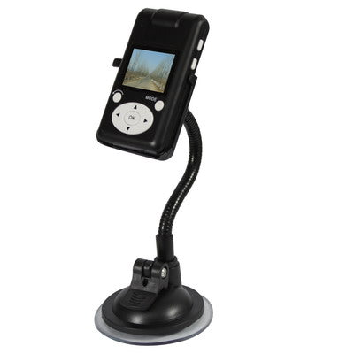 1.5 inch Mini Car DV, 90 degree Lens Rotation, Motion detection function, 3 million pixel 600*480, AV-OUT(Black)