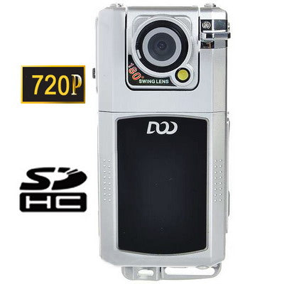 5.0MP CMOS 720P HD Vehicle Car Camera DVR Road Video Recorder (2.5 inch LTPS/4X Digital Zoom/HDMI/TV-Out/SD)(Sliver)