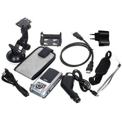 5.0MP CMOS 720P HD Vehicle Car Camera DVR Road Video Recorder (2.5 inch LTPS/4X Digital Zoom/HDMI/TV-Out/SD)(Sliver)