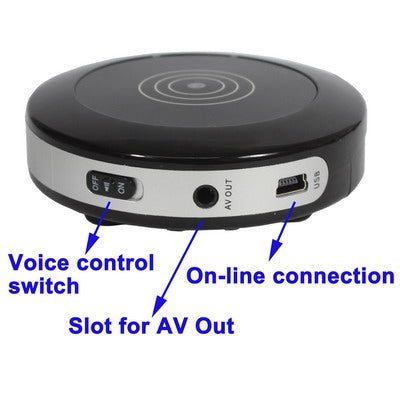 Car DV High Definition Video Recorder with Motion Detection, Viewing Angle: 72 degree, Support SD Card(Black)