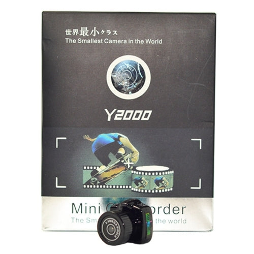 Y2000 Ultra Mini 1280*720 Digital Video Camcorder Sports Camera Support TF Card (Max 32GB)
