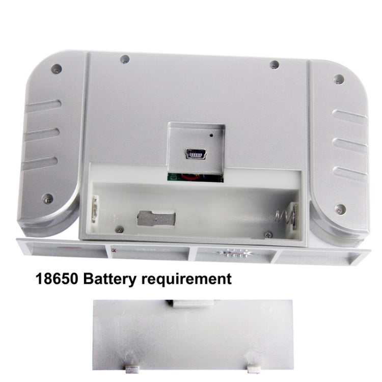 720P Multi-function Clock IR Camera DVR Photograph with Remote-Control(Silver)