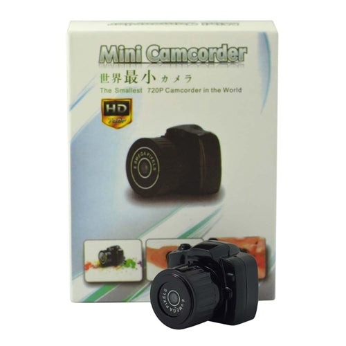 Y3000 HD 720P Ultra Mini Digital Video Camcorder Sports Camera, Support TF Card (Max 32GB)