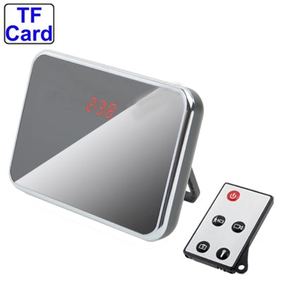 Clock DV Security  Camera DVR Motion Detector with Remote-Control , Support TF Card
