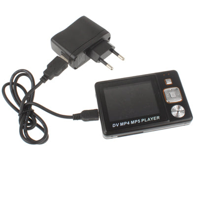 Pipeline DV Video Recorder Camera + MP4 MP5 Player, Built in 2GB memory(Black)