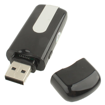 Driver Camera Mini DV U8 USB Disk DVR Motion Detection with TF Card Slot(Black)