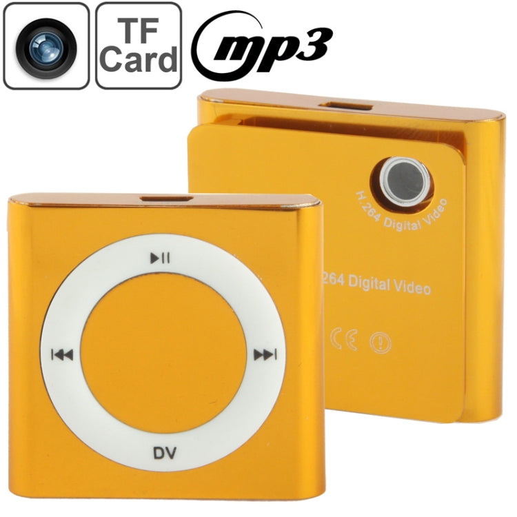 DV05 Mini DVR Music Player, MP3 Player + H.264 Digital Video, 0.3 Mega Pixels Camera, Support TF Card