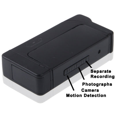 HD Real Fire Lighters with Motion Detection / Separate Recording, Support TF Card: 32GB Max(Black)