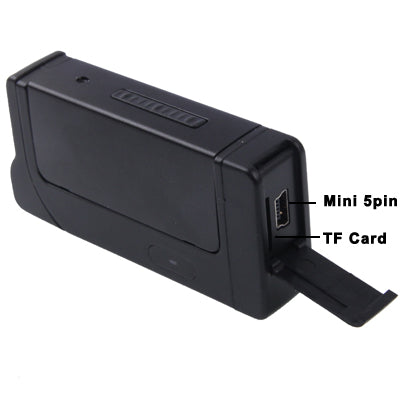HD Real Fire Lighters with Motion Detection / Separate Recording, Support TF Card: 32GB Max(Black)