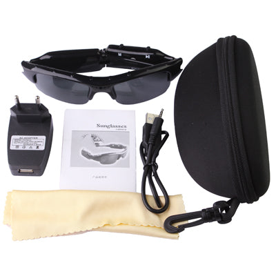 640x480/ 30fps Mini DV Sunglasses Camera Video recorder / Sport Eyewear Camera(Black)