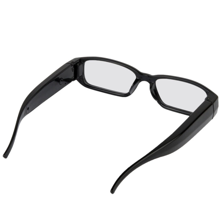 HD 5.0 Mega Pixels CMOS Glasses / Mini DVR Recorder Camera with Audio / Video Recording / Photo Function, Support TF Card up to 32GB (Plain Glass Spectacles)
