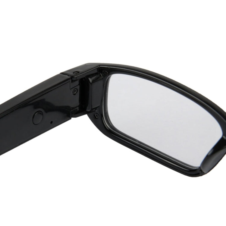 HD 5.0 Mega Pixels CMOS Glasses / Mini DVR Recorder Camera with Audio / Video Recording / Photo Function, Support TF Card up to 32GB (Plain Glass Spectacles)