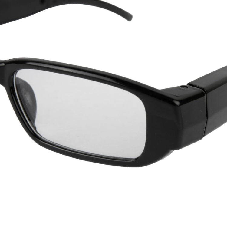 HD 5.0 Mega Pixels CMOS Glasses / Mini DVR Recorder Camera with Audio / Video Recording / Photo Function, Support TF Card up to 32GB (Plain Glass Spectacles)