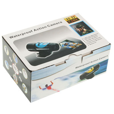 AT18A HD 720P Waterproof Sport Helmet Action Camera DVR, Support SD Card, AVI Video Format