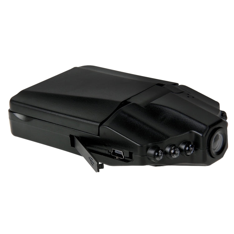 720P 2.5 inch TFT LCD Screen Vehicle DVR, Support Night Vision & SD Card, 4X Digital Zoom, AVI Video Format, AV OUT Function(Black)