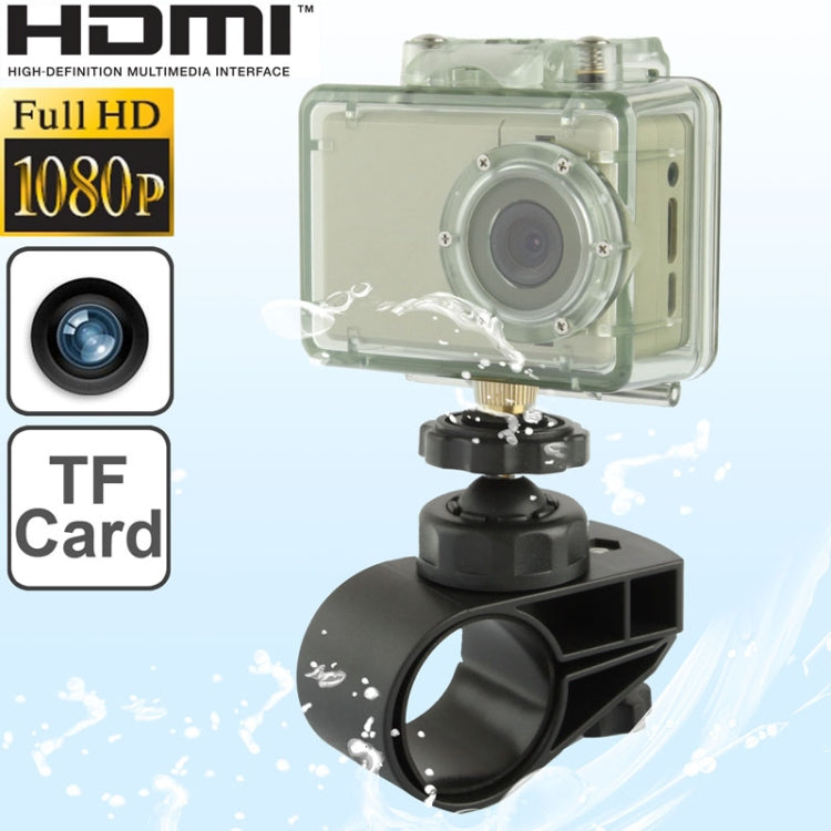 AT81 Full HD 1080P Sport Camcorder with Waterproof Case, 5.0 Mega CMOS Sensor, 30m Waterproof