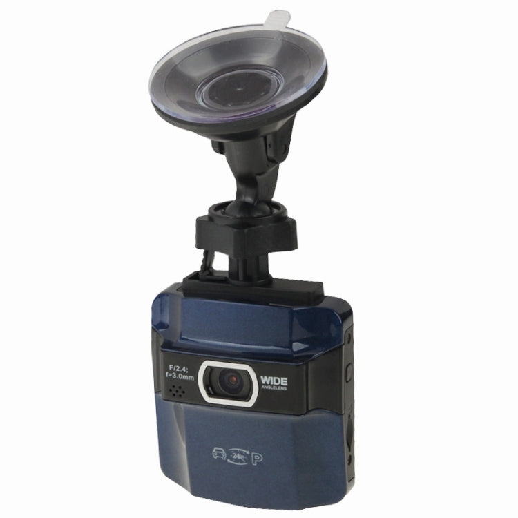 2.4 inch FULL HD 1080P Vehicle DVR, 148 Degree Viewing Angle, Support TF Card, Loop Recording & Motion Detection(Blue)