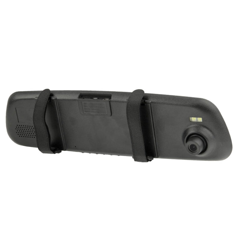 Full HD Rearview Mirror Vehicle Traveling Data Video Recorder with 2.8 inch TFT LCD Screen, Support TF Card  / Motion Detection / G-sensor(Black)