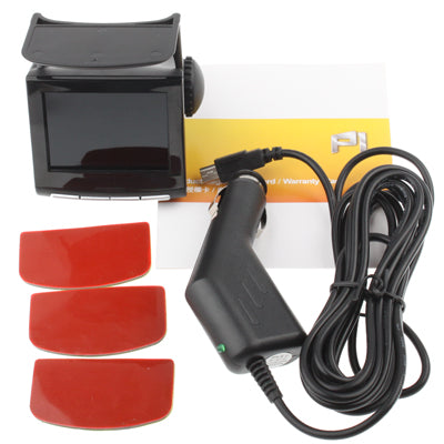 P1 Black, 2.4 inch TFT Screen Full HD 1920x1080P Driving Recorder , Support TF Card / HDMI / USB Output, H2.64 Video format , Wide Angle 100 Degrees(Black)