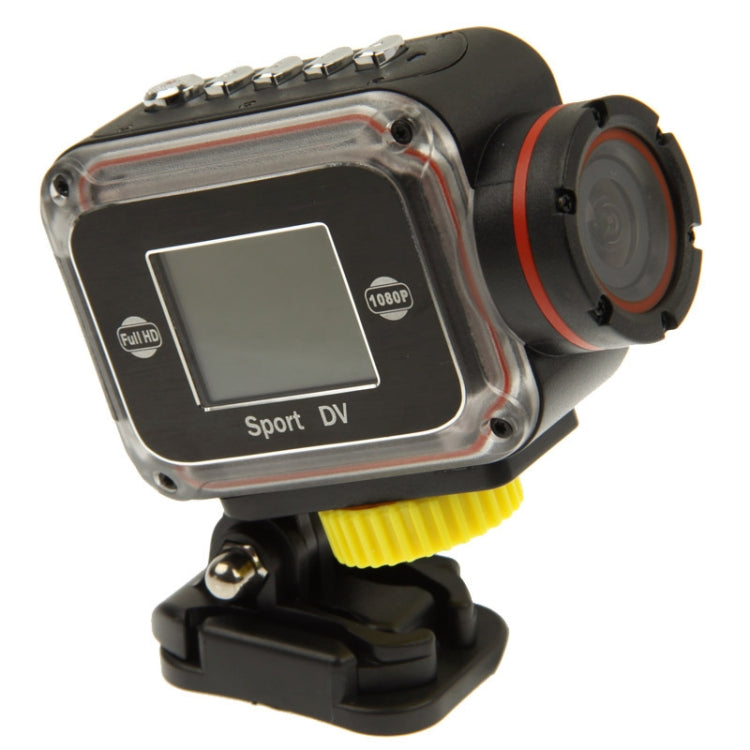 Full HD 1080P Waterproof Mini DV Sport Camera with 1.5 inch HD TFT LCD Screen, Support TF Card / HDMI Output, 120 Degree Viewing Angle, 30m Waterproof(Black)