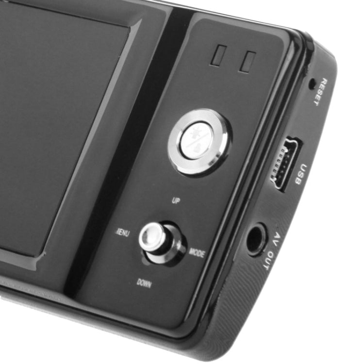 HD Portable DVR with 2.5 inch TFT LCD Screen, 120 Degree Ultra Wide-angle Lens, Support TF Card Up to 32GB (HD298)(Black)