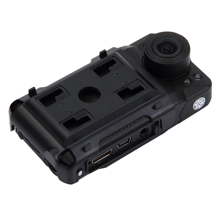 Mini F500 1.5 inch LCD Car DVR with Infrared Night Vision Lights, Support Night Vision / Motion Detection / HDMI / TF Card / AV OUT, 187 Degree Ultra Wide Angle Lens(Black)