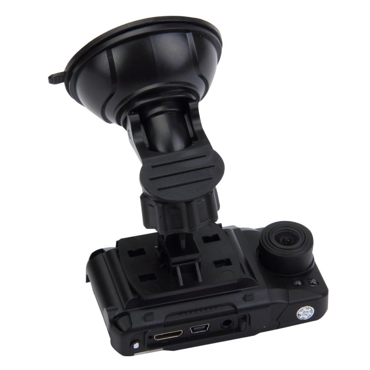 Mini F500 1.5 inch LCD Car DVR with Infrared Night Vision Lights, Support Night Vision / Motion Detection / HDMI / TF Card / AV OUT, 187 Degree Ultra Wide Angle Lens(Black)