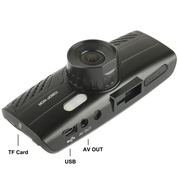 AT700 Full HD 1080P Car Camcorder, 2.7 inch Screen Display, Support Loop Recording / Motion Detection(Black)