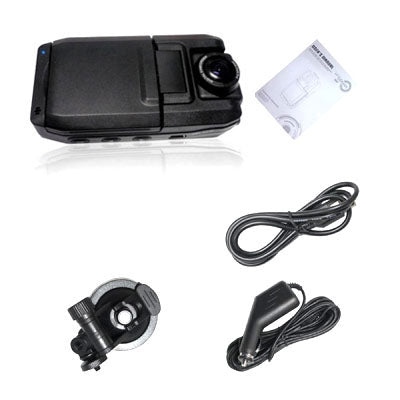 P5000 Black, High Resolution 2.0 inch TFT LCD 1280x960 270 degree Rotation Car Black Box with 2 IR LED Light , Night Vision / Anti-shake/  Motion Detection / Loop recording / Micro SD/TF Card / TV Out Function(Black)