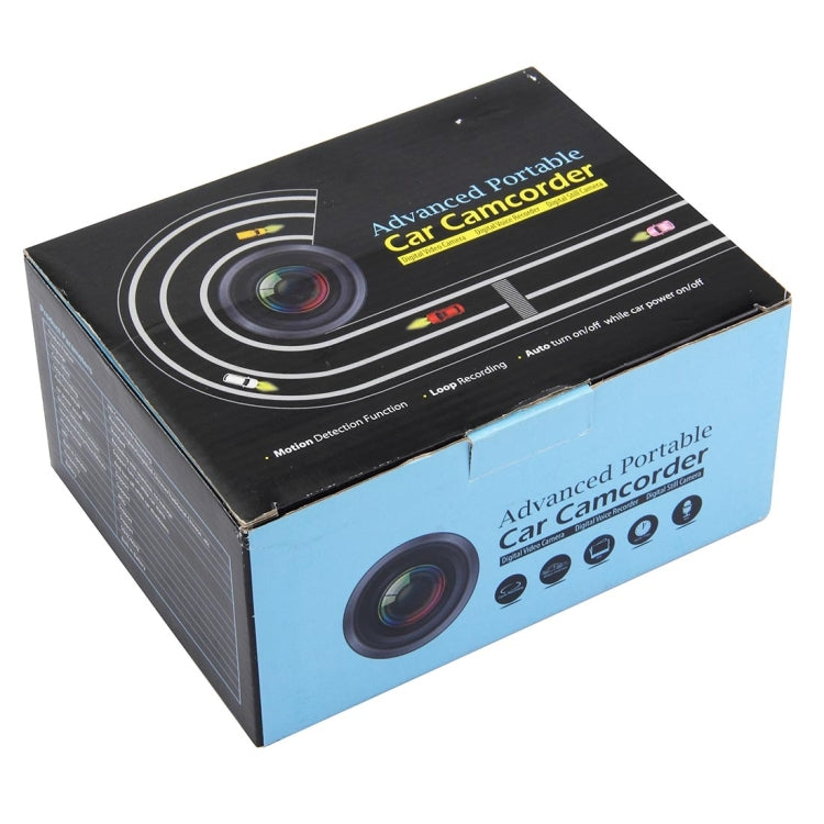 G3000 HD 720P 2.7 inch Screen Vehicle DVR, Support Loop Recording / Motion Detection / G-Sensor / HDMI / TF, 160 Degree Wide Angle Lens(Black)