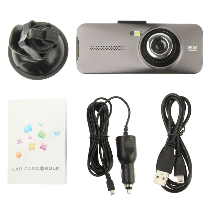 Full HD 720P Vehicle DVR 2.7 inch Screen Display, Support TF Card, Support Loop Recording (AT900)