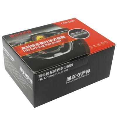 F5 HD 720P 2.0 inch Screen DVR + Separate Camera, Support Night Vision & TF Card(Black)