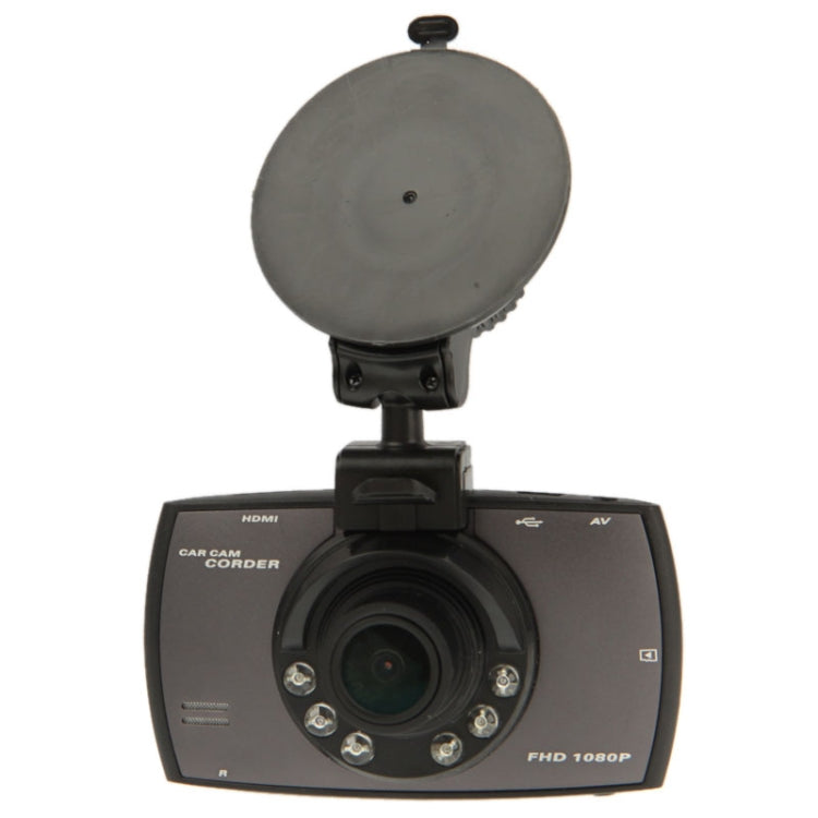 Full HD 1080P Vehicle DVR 2.7 inch Screen Display, Support TF Card, Support Loop Recording / Motion Detection / AV OUT / Night Vision (T838)(Black)