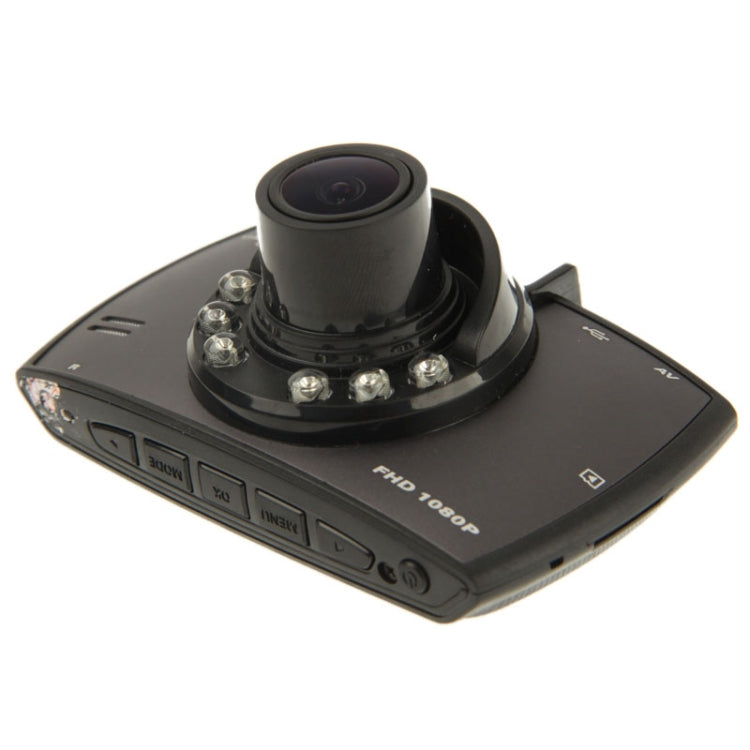 Full HD 1080P Vehicle DVR 2.7 inch Screen Display, Support TF Card, Support Loop Recording / Motion Detection / AV OUT / Night Vision (T838)(Black)