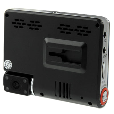 K2W 2.7 inch Full HD 1080P Vehicle DVR / Car Camcorder with Night Vision, Support G-sensor / Motion Detection / TF Card, 170 Degree Wide Viewing Angle(Black)