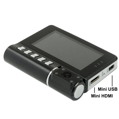 K2W 2.7 inch Full HD 1080P Vehicle DVR / Car Camcorder with Night Vision, Support G-sensor / Motion Detection / TF Card, 170 Degree Wide Viewing Angle(Black)