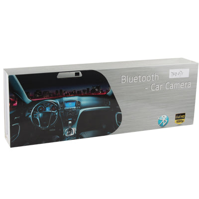 2.7 inch LCD Screen Full HD 1080P Car Rear View Video Recorder with Bluetooth & 4 IR LED Night Vision Lights, Support Loop Recording / Motion Detection / TF Card(Black)