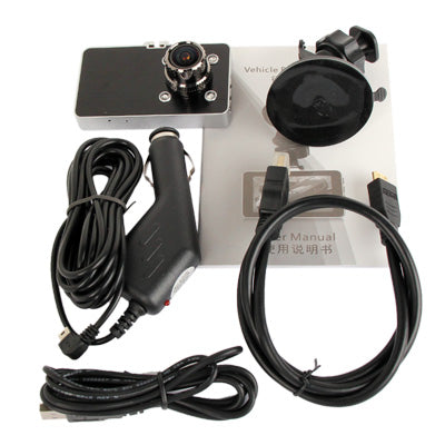 G2W H.264 3.0 Mega Pixels CMOS Full HD 1080P 3.0 inch TFT LCD Screen Advanced Portable Car Camcorder, Support G-sensor / Motion Detection / HDMI / IR / SOS / TF Card, Viewing Angle: 170 Degree