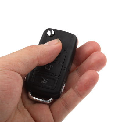 Sound Activated Car Key Camera Mini DVR with TF Card Slot, Video Resolution: 720 x 480 pixels VGA (S818)(Black)
