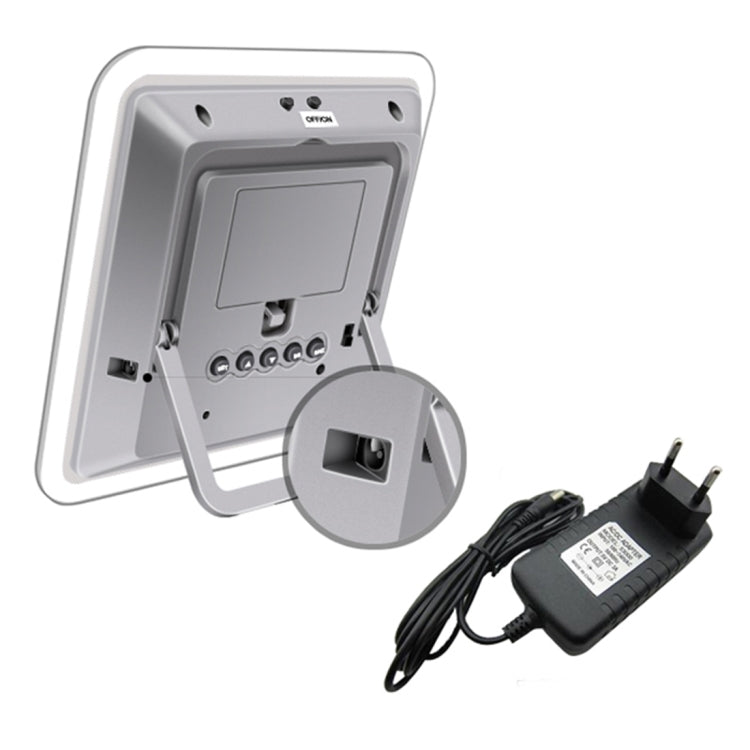 HD 1080P WiFi Pinhole Camera Mirror Clock, Real-time Video By Wifi Mobile Phones / Computer