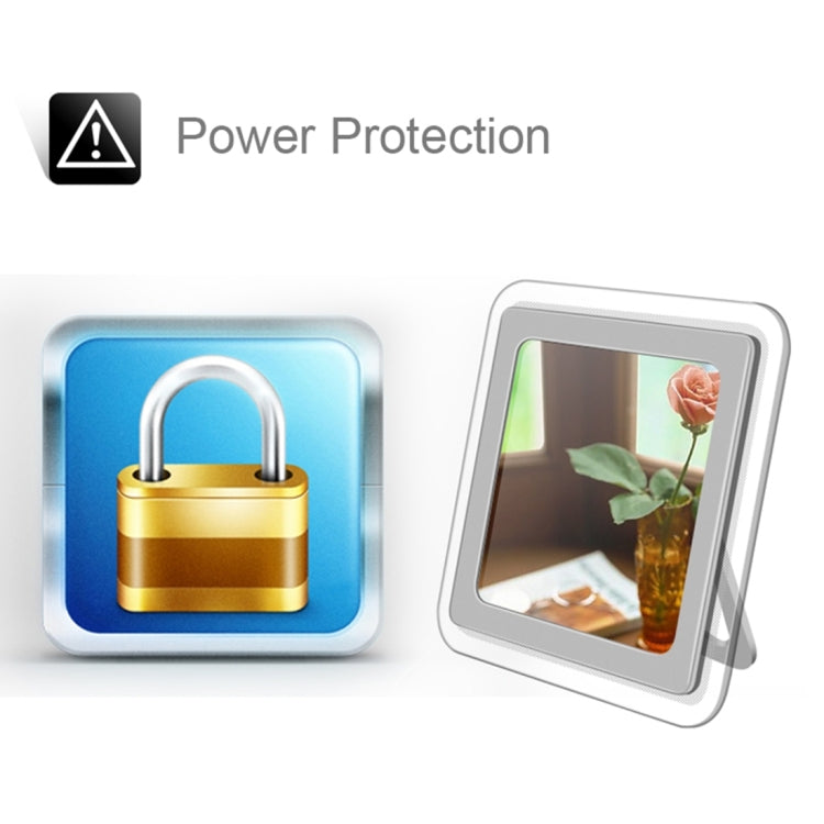 HD 1080P WiFi Pinhole Camera Mirror Clock, Real-time Video By Wifi Mobile Phones / Computer