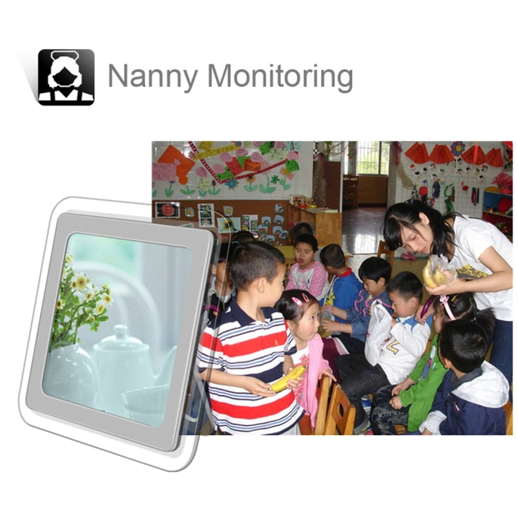 HD 1080P WiFi Pinhole Camera Mirror Clock, Real-time Video By Wifi Mobile Phones / Computer